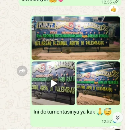 Pengiriman Papan Bunga Duka GOR Jayapura
